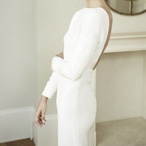 Charlotte Simpson Bridal Backless Wedding Dress